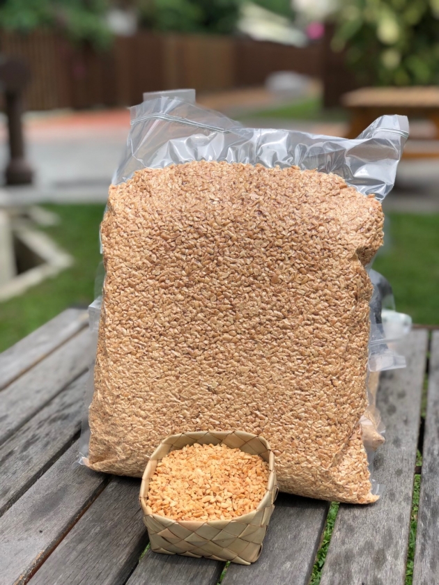 炒熟北港花生粉 5臺斤 (可以客製粗角,中角,細粉) 1