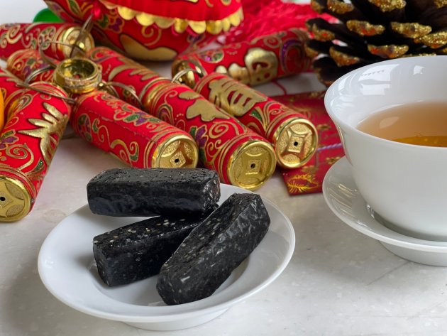 微甜黑芝麻糕 1