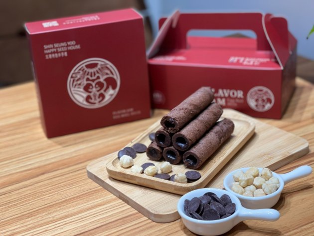 可可榛果醬蛋捲 3