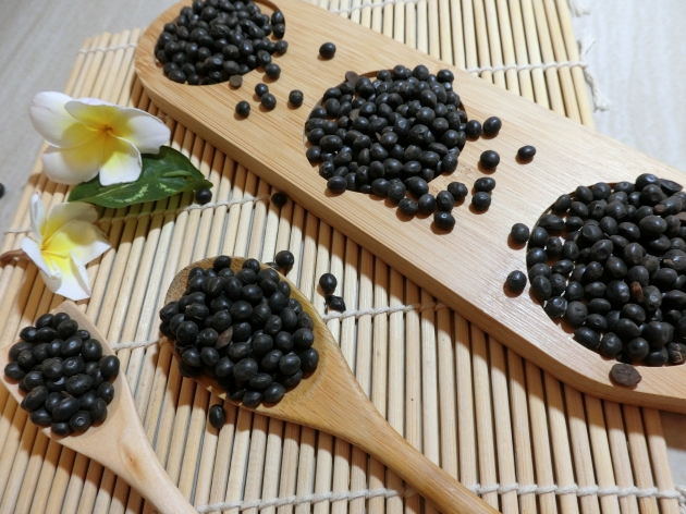 臺灣炒熟泡茶青仁黑豆(泡酒黑豆) 1