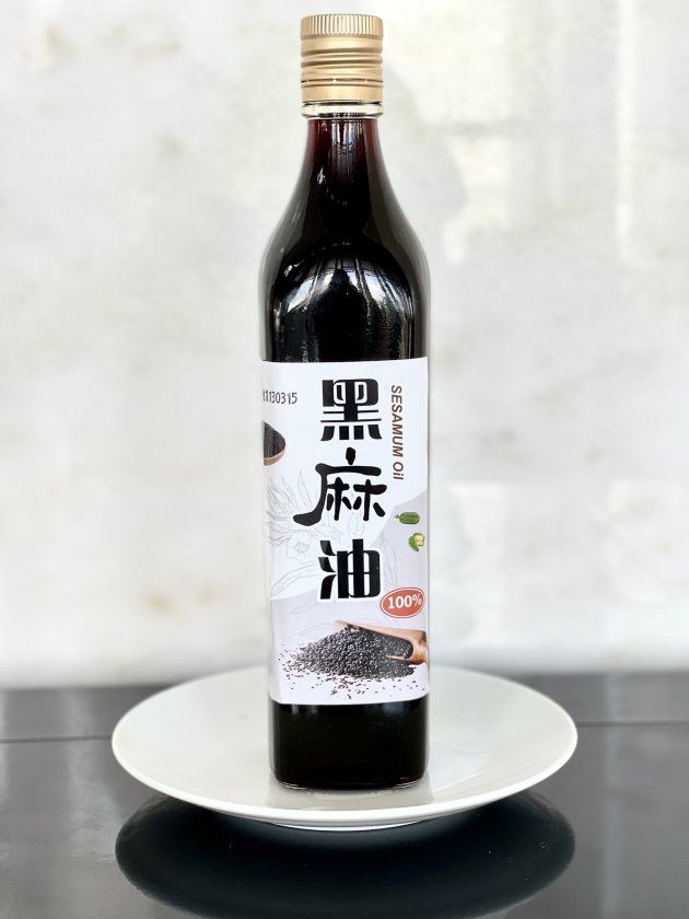 北工手工純黑芝麻油(玻璃瓶裝，520ML) 2